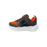 SKECHERS LIGHTED GORE & STRAP SNEAKER W 400139N-CCRD Coal Image 0