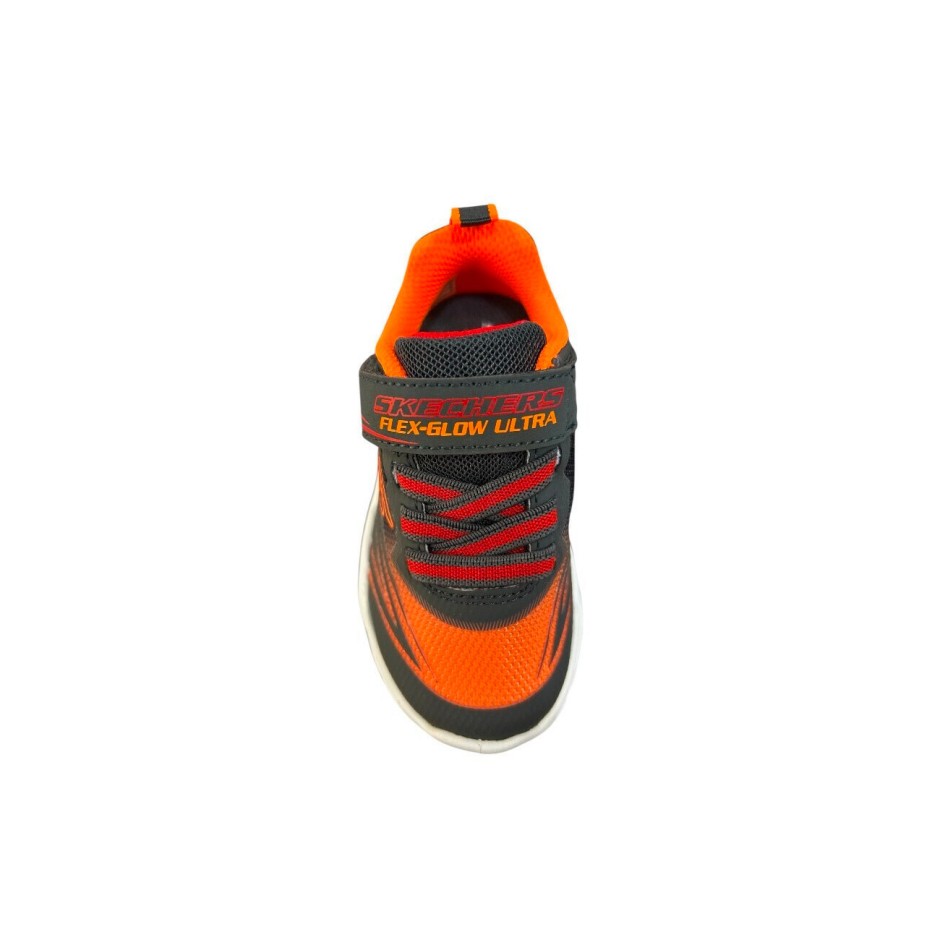 SKECHERS LIGHTED GORE & STRAP SNEAKER W 400139N-CCRD Coal