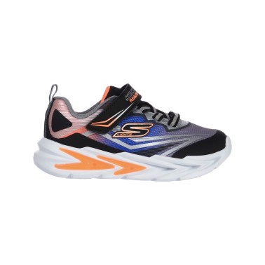 SKECHERS LIGHTED GORE & STRAP SNEAKER W 400139N-BKSL Colorful