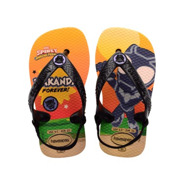 Βρεφικές Σαγιονάρες Πορτοκαλί - Havaianas Baby Marvel