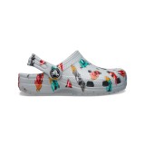 CROCS CLASSIC RACE CARS GRAPHIC CG T 210992-1NN Grey Image 