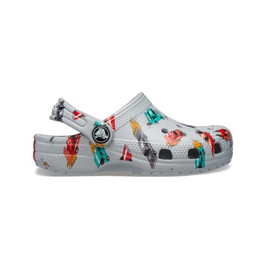 CROCS CLASSIC RACE CARS GRAPHIC CG T 210992-1NN Grey