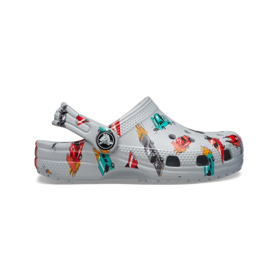 CROCS CLASSIC RACE CARS GRAPHIC CG T 210992-1NN Grey