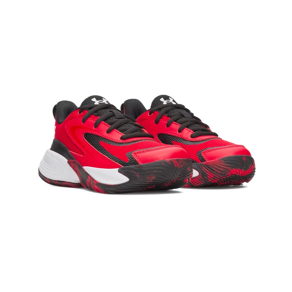 Kids' Basketball Shoes Red - Under Armour Lockdown 8