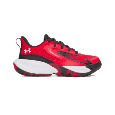 Kids' Basketball Shoes Red - Under Armour Lockdown 8