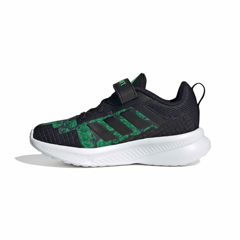 Παιδικά Αθλητικά Παπούτσια Μαύρα - adidas Performance Minecraft Fortarun 4.0