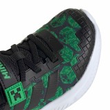 Παιδικά Αθλητικά Παπούτσια Μαύρα - adidas Performance Minecraft Fortarun 4.0 Εικόνα 4