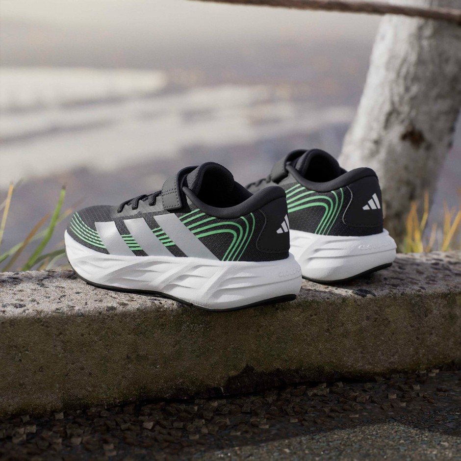 Παιδικά Αθλητικά Παπούτσια Ανθρακί - adidas Performance Galaxy 8