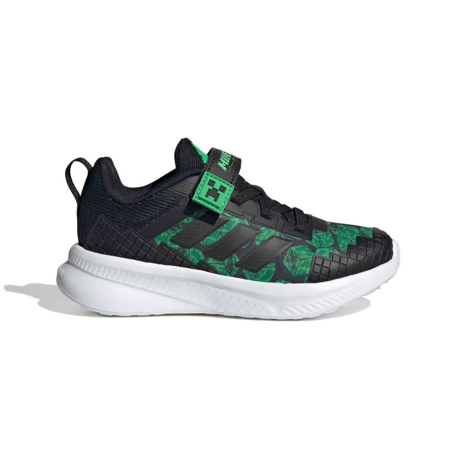 Παιδικά Αθλητικά Παπούτσια Μαύρα - adidas Performance Minecraft Fortarun 4.0