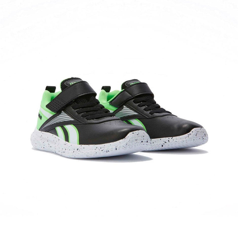 Reebok Sport RUSH RUNNER SYN ELASTIC LACE & TOP STRAP 100209194 Black