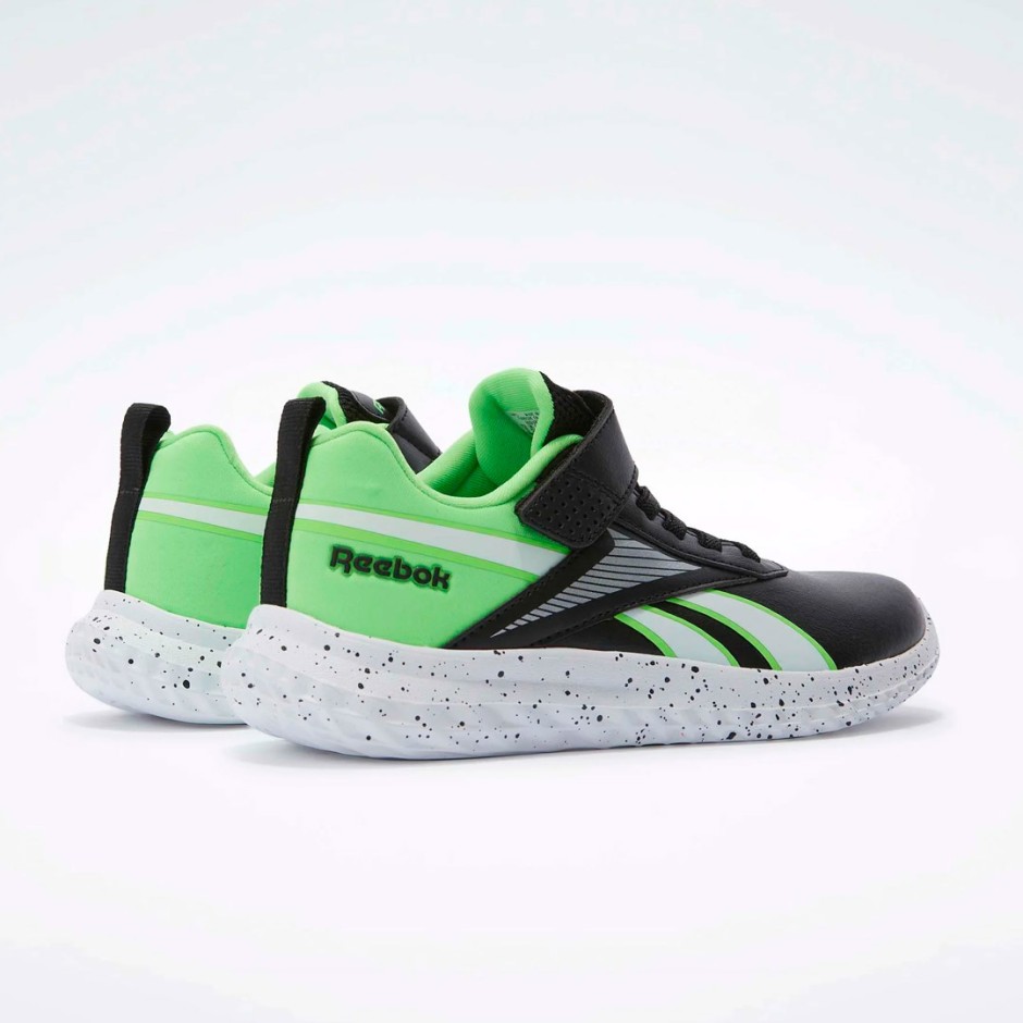 Reebok Sport RUSH RUNNER SYN ELASTIC LACE & TOP STRAP 100209194 Black