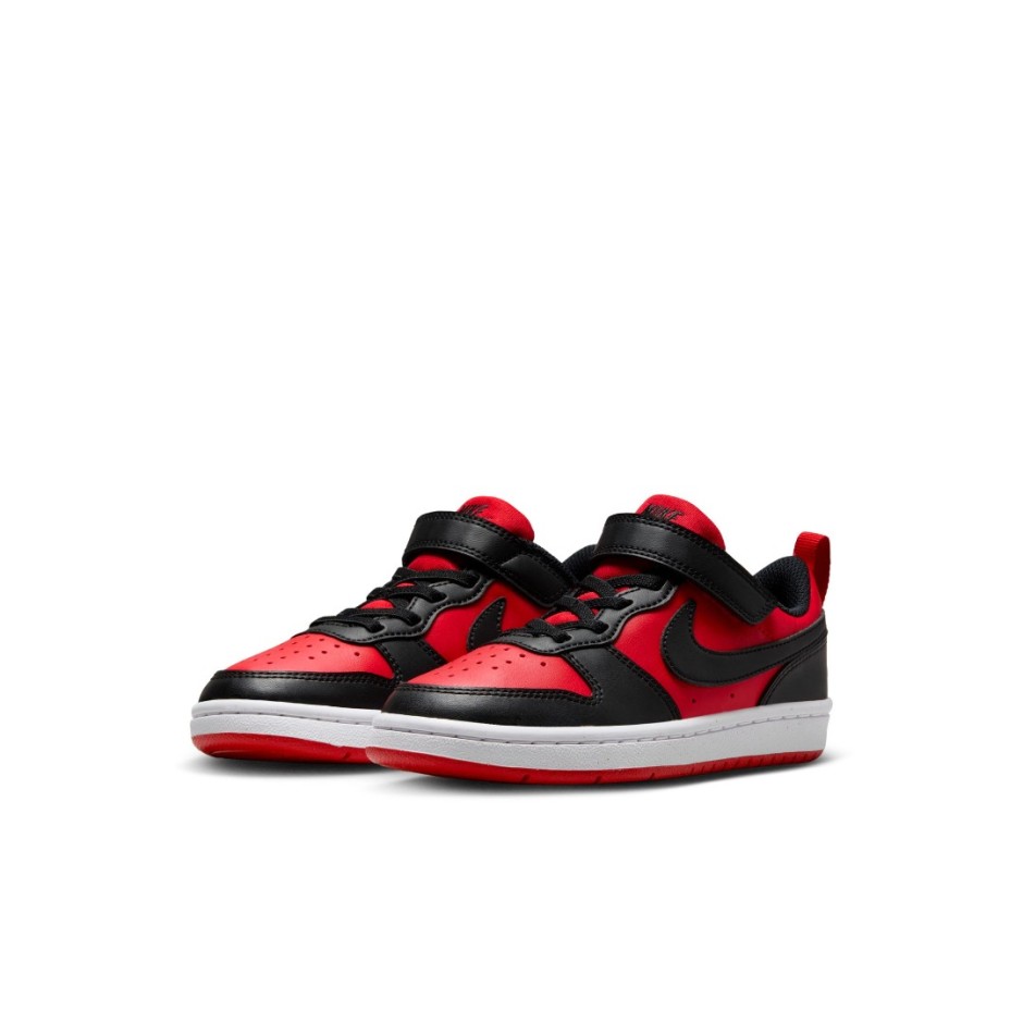 Παιδικά Sneakers Μαύρα - Nike Court Borough Low Recraft 