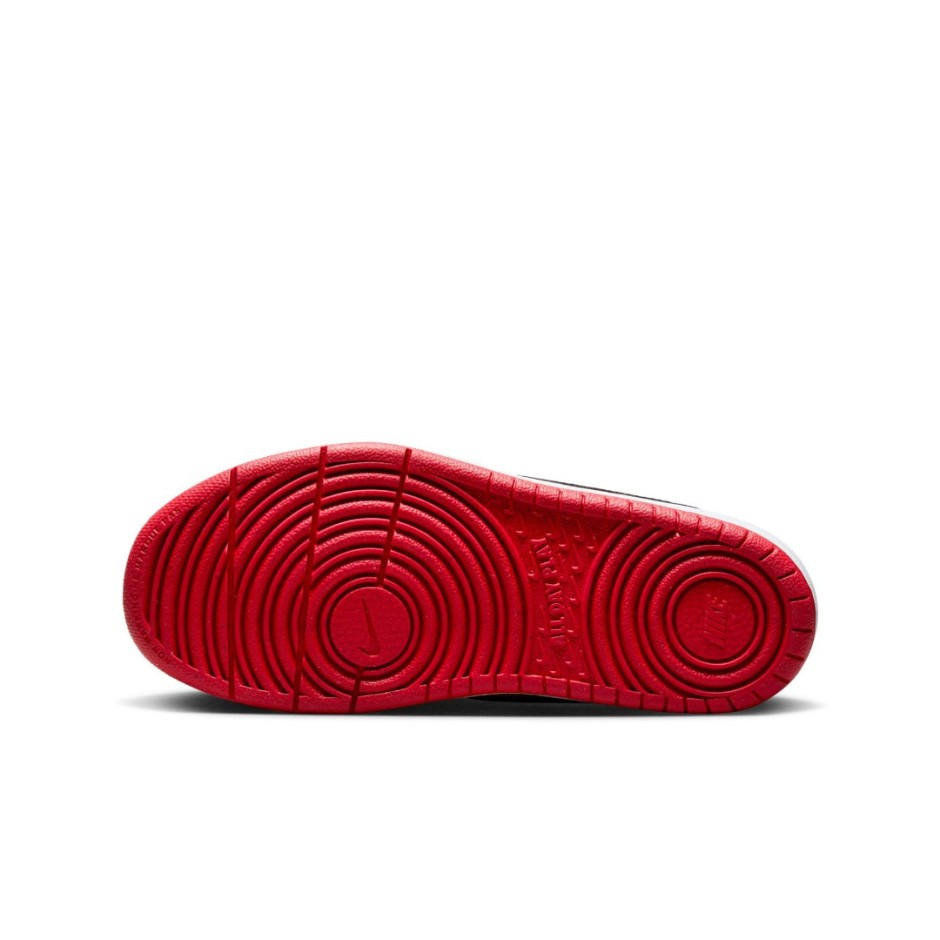 Παιδικά Sneakers Μαύρα - Nike Court Borough Low Recraft 