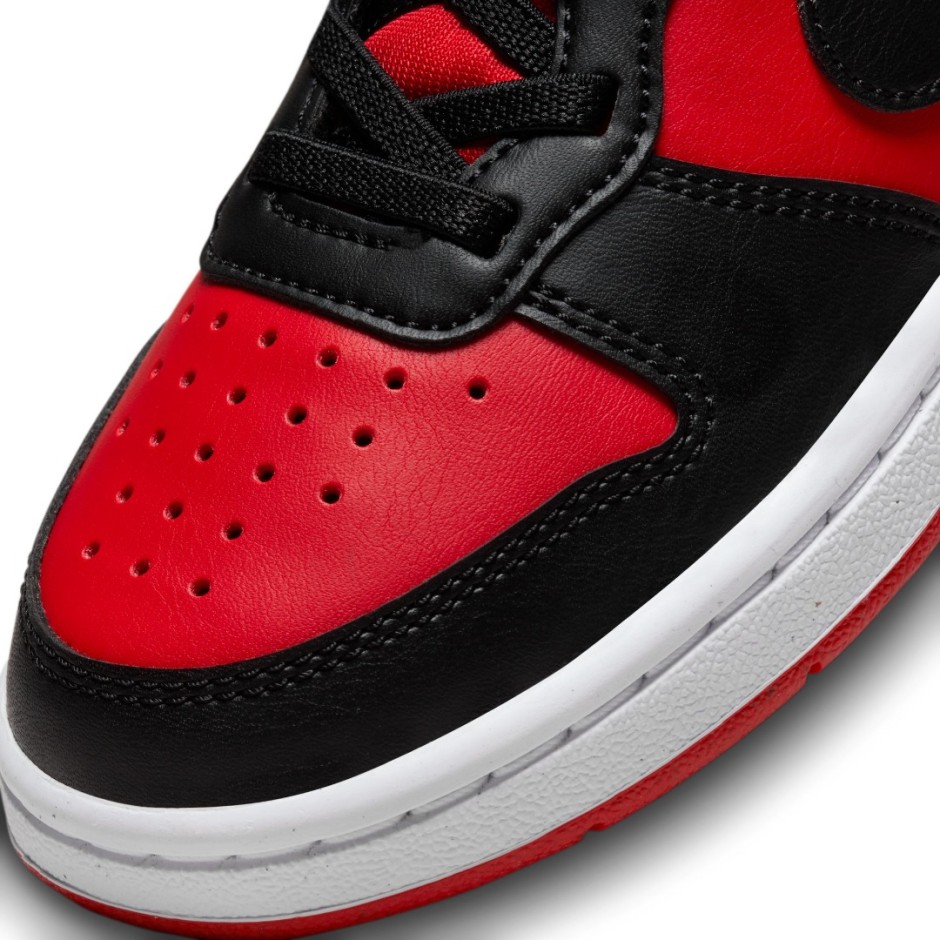Παιδικά Sneakers Μαύρα - Nike Court Borough Low Recraft 