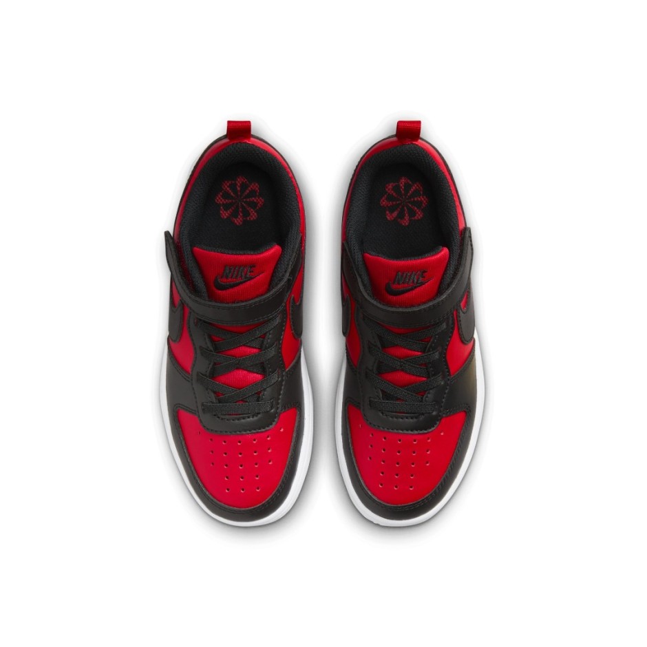 Παιδικά Sneakers Μαύρα - Nike Court Borough Low Recraft 