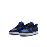 NIKE COURT BOROUGH LOW RECRAFT PS  HM6298-480 Royal Blue Image 1