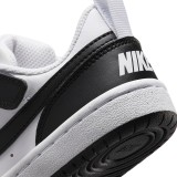 NIKE COURT BOROUGH LOW RECRAFT DV5457-131 White-Black Image 4