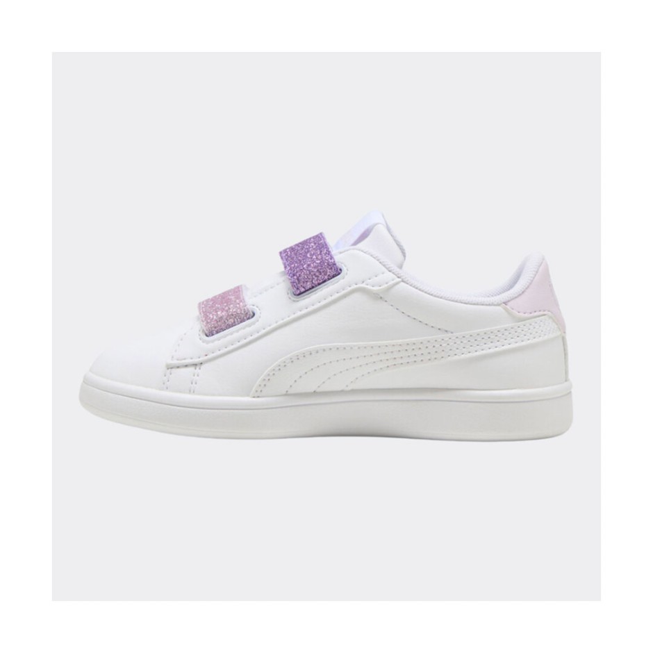 Παιδικά Sneakers Λευκά - PUMA Smash 3.0 L Glitter