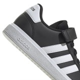adidas sportswear GRAND COURT 2.0 EL K BOYS GW6513 Black Image 4