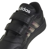 adidas sportswear HOOPS 3.0 CF C H03861 Black Image 6
