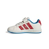 adidas sportswear GRAND COURT SPIDER-MAN EL K JS0778 White Image 1