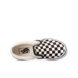 VANS UY CLASSIC SLIP-ON VZBUEO1-EO1 Λευκό-Μαυρο Εικόνα 4