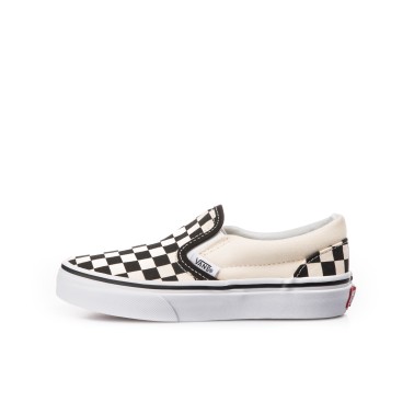 VANS UY CLASSIC SLIP-ON VZBUEO1-EO1 Λευκό-Μαυρο