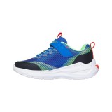SKECHERS LIGHTED GORE & STRAP SNEAKER WMIDSOLE TECHPIECE 401661L-BLMT Royal Blue Image 1