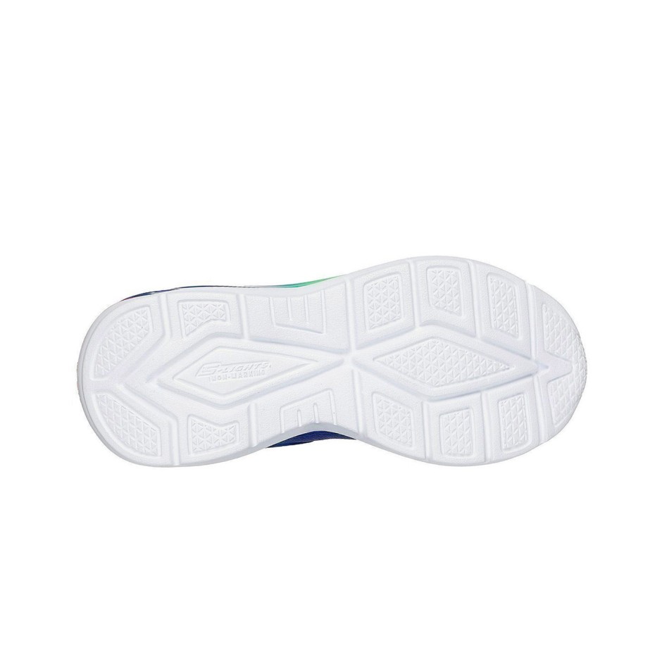 SKECHERS LIGHTED GORE & STRAP SNEAKER WMIDSOLE TECHPIECE 401661L-BLMT Royal Blue