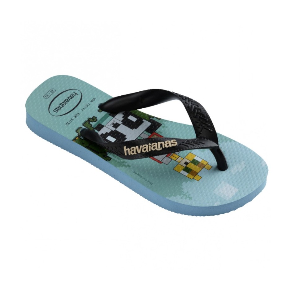 Παιδικές Σαγιονάρες Σιέλ - Havaianas Kids Minecraft