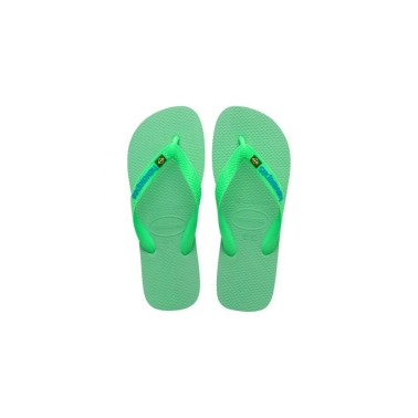 HAVAIANAS HAV. BRASIL LOGO 4110850.1-6617 Πράσινο