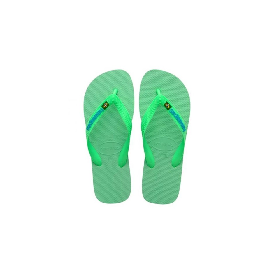 HAVAIANAS HAV. BRASIL LOGO 4110850.1-6617 Πράσινο