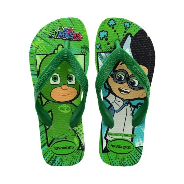 Παιδικές Σαγιονάρες Πράσινες - Havaianas Kids Top Masks