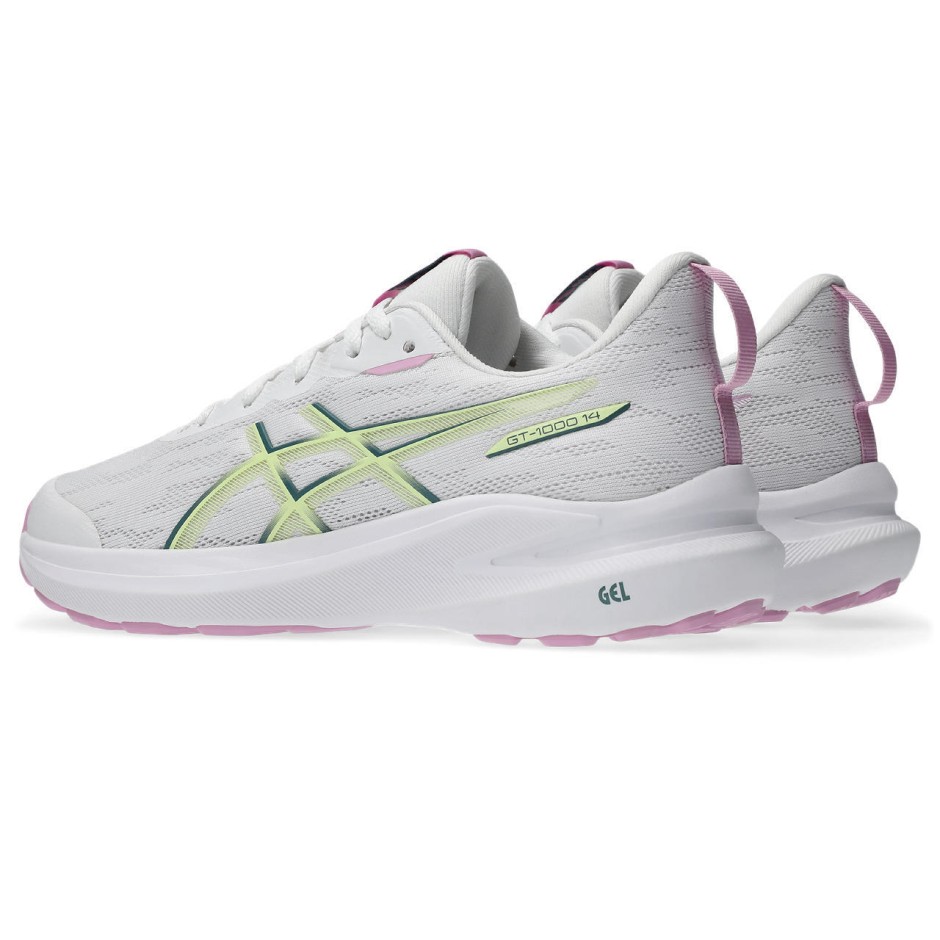 Παιδικά Αθλητικά Παπούτσια Λευκά - ASICS GT-1000 14 GS