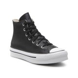 CONVERSE CHUCK TAYLOR ALL STAR EVA LIFT LEATHER A02485C Black Image 0