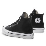 CONVERSE CHUCK TAYLOR ALL STAR EVA LIFT LEATHER A02485C Black Image 1