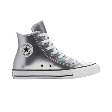 Παιδικά Sneakers Ασημί - Converse Chuck Taylor All Star Metallic