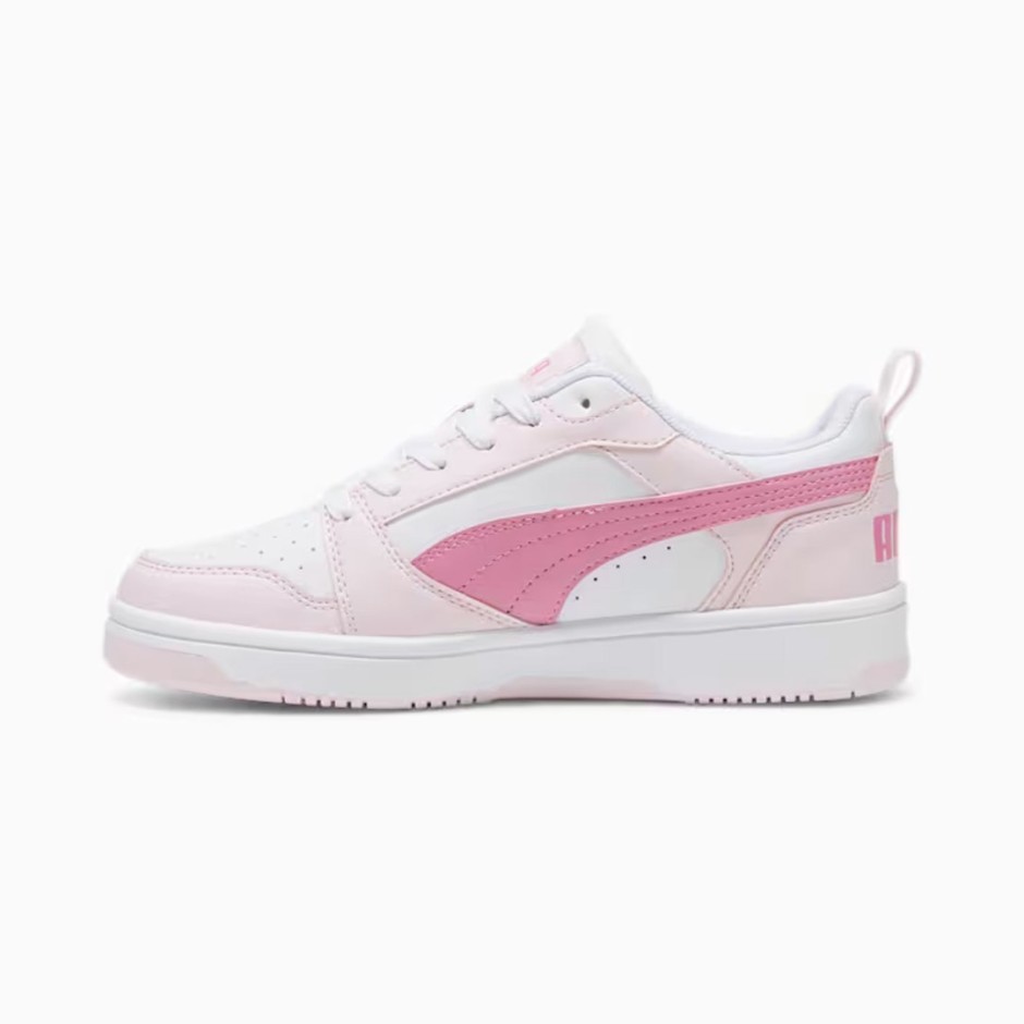 Παιδικά Sneakers Λευκά - Puma Rebound V6 Lo 