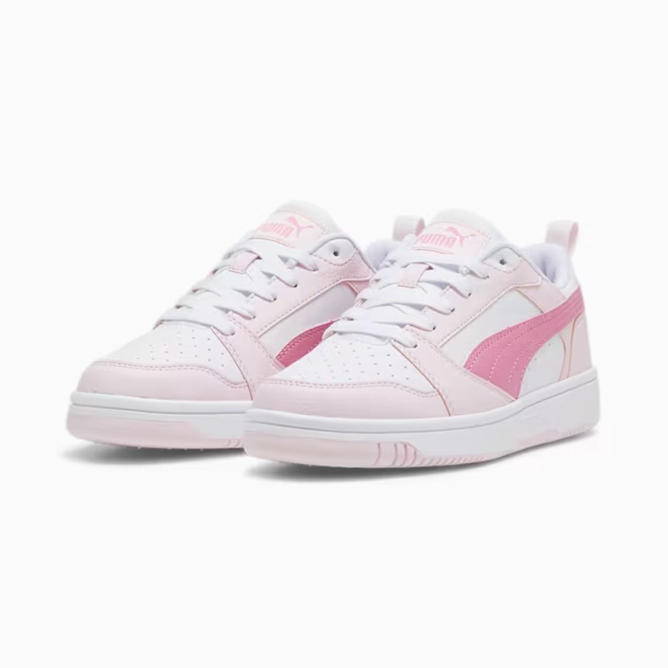 Παιδικά Sneakers Λευκά - Puma Rebound V6 Lo 
