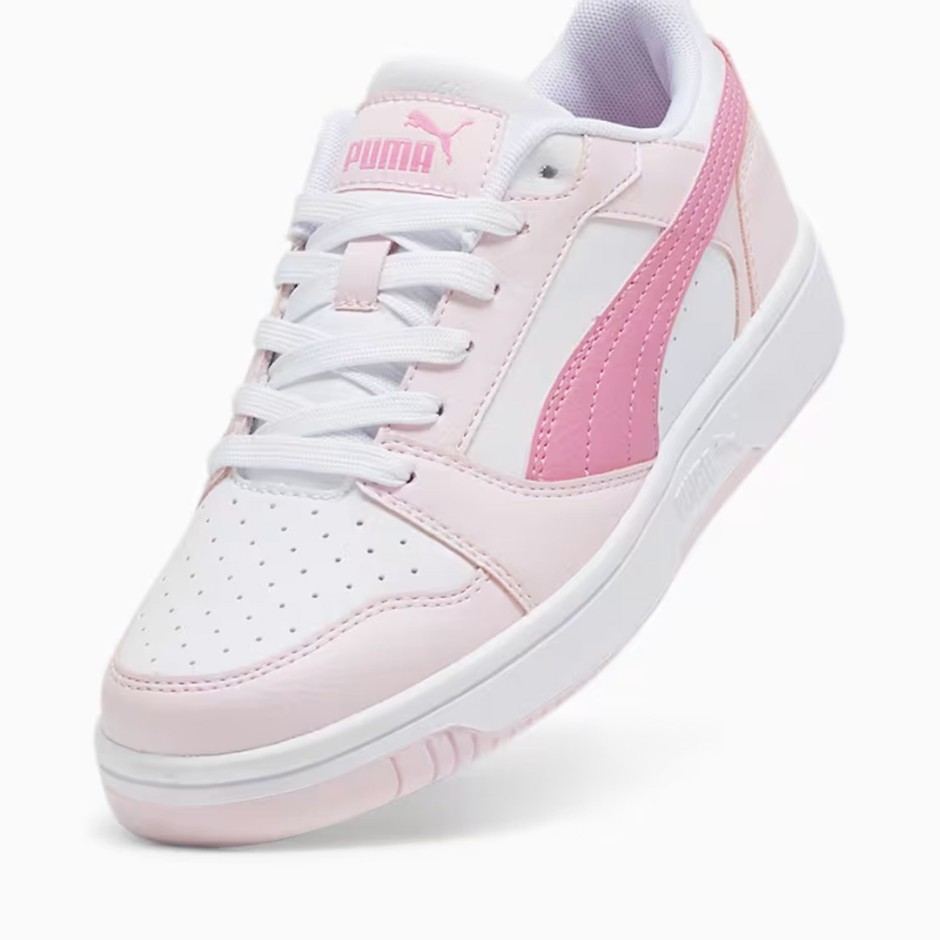 Παιδικά Sneakers Λευκά - Puma Rebound V6 Lo 