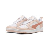 PUMA REBOUND V6 LO JR 393833-17 White Image 1
