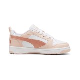 PUMA REBOUND V6 LO JR 393833-17 White Image 