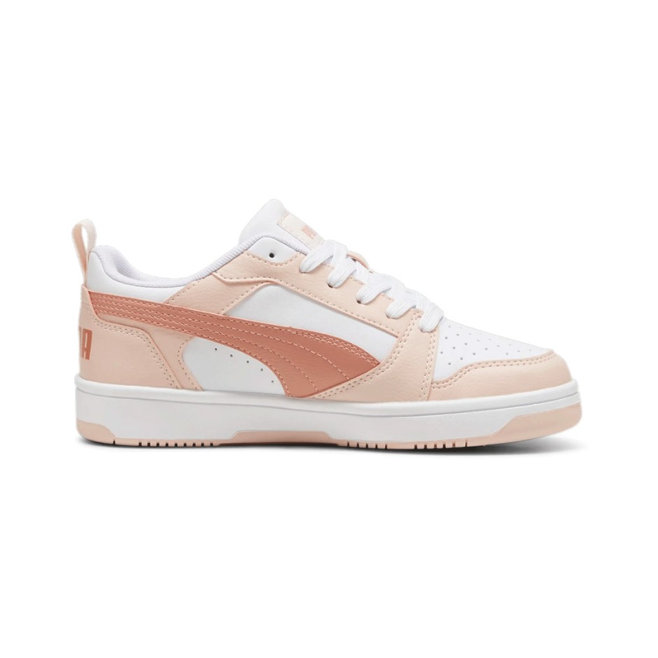 PUMA REBOUND V6 LO JR 393833-17 White