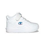 CHAMPION MID CUT SHOE REBOUND MID G GS S32490-WW001 White Image 