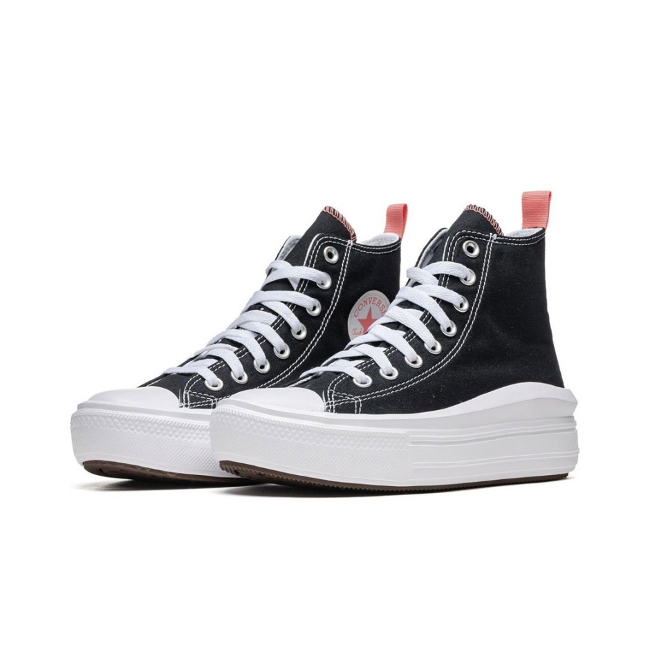 Παιδικά Sneakers Μαύρα - Converse Chuck Taylor All Star Move
