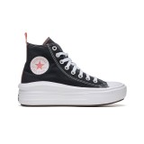 CONVERSE CHUCK TAYLOR ALL STAR MOVE CANVAS PLATFORM 271716C Μαύρο