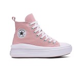 Παιδικά Sneakers Ροζ - Converse Chuck Taylor All Star Move Platform Εικόνα 