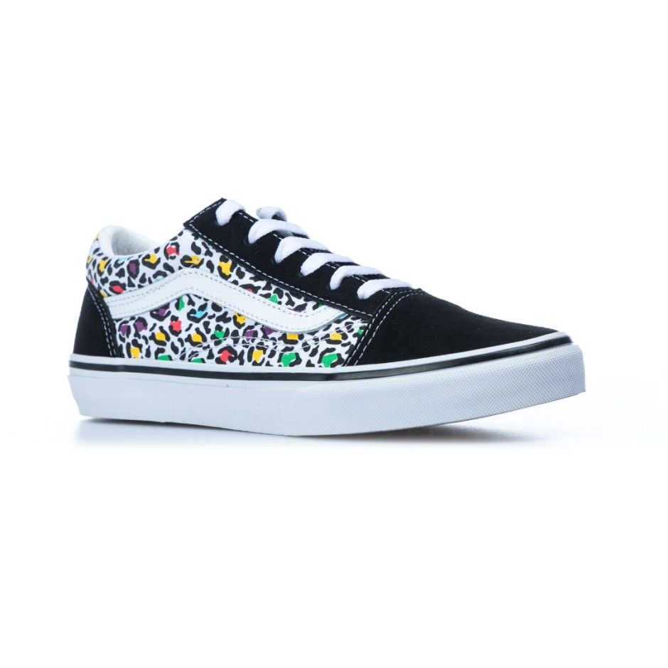 Παιδικά Sneakers Μαύρα - Vans Old Skool Animal 