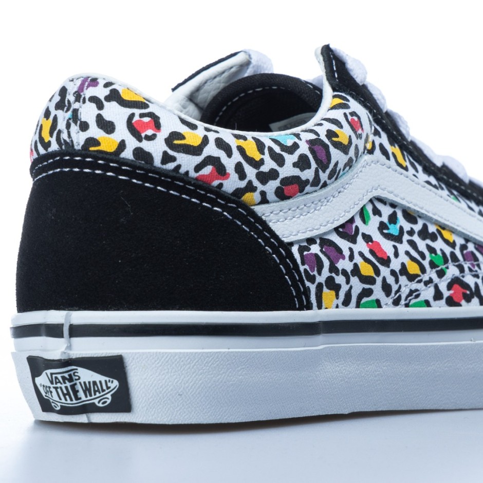 Παιδικά Sneakers Μαύρα - Vans Old Skool Animal 