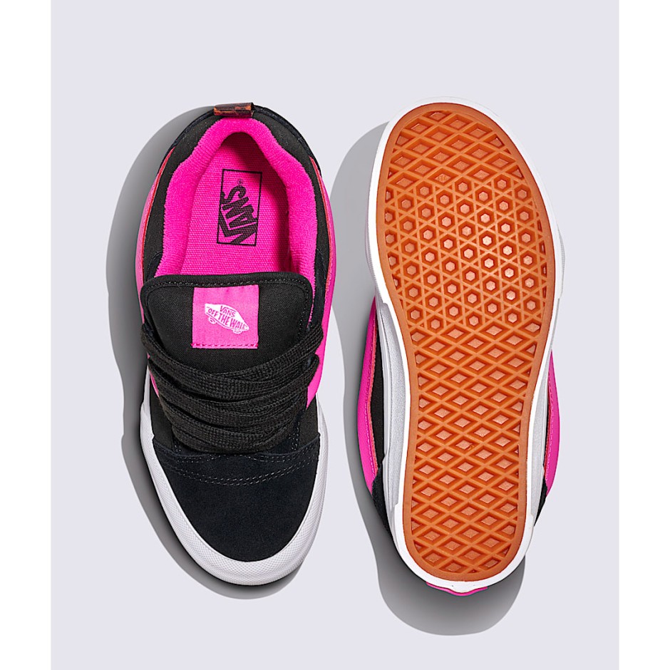 Παιδικά Sneakers Μαύρα - Vans Knu Skool Leopard
